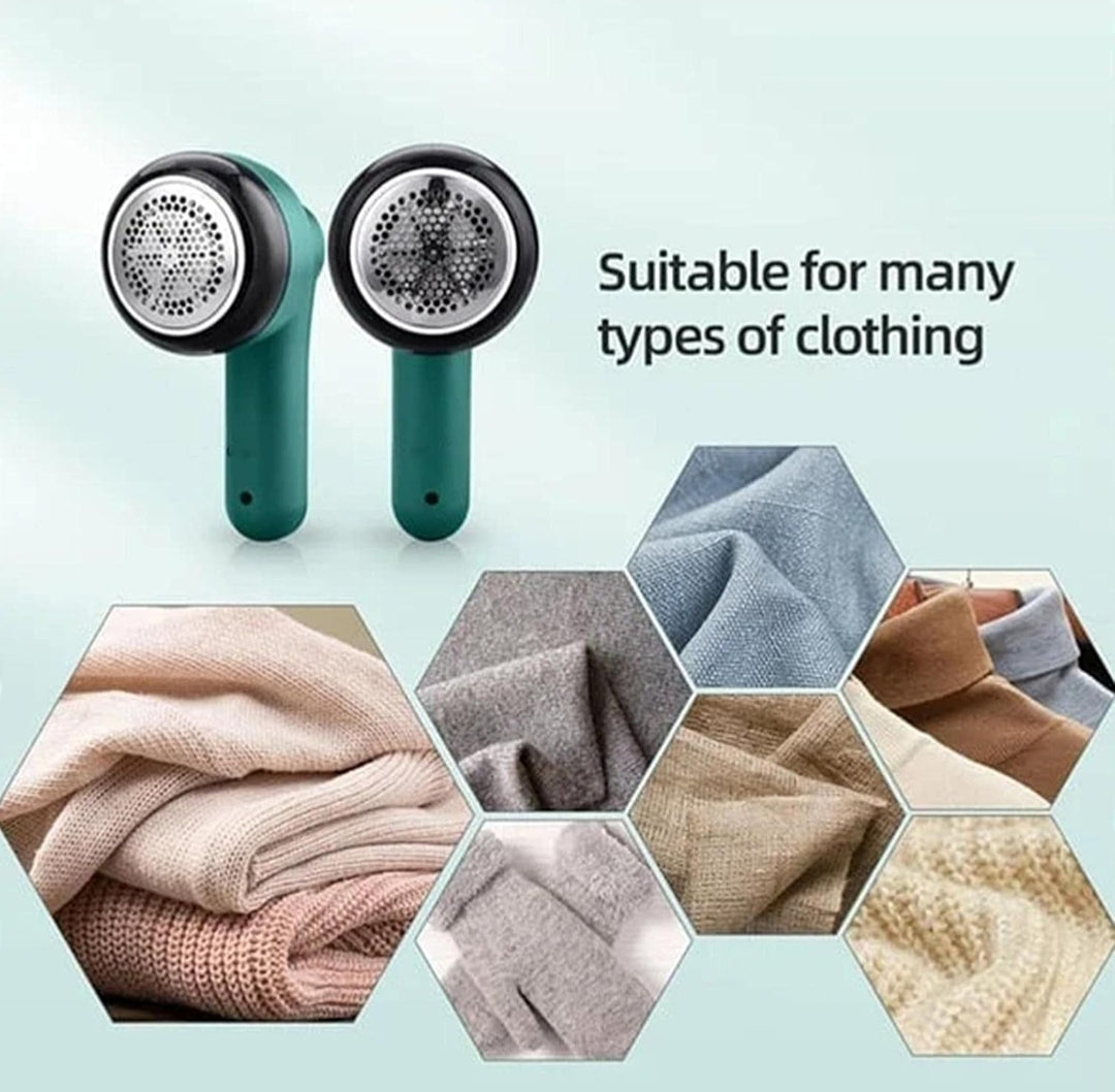 🤚Say Goodbye to Fuzz Balls, Hello to Brand-New Clothes! ✨**
‎
‎Meet the **Electric Lint Remover**, your pocket-sized fabric rescue tool in a stunning forest green finish.
‎