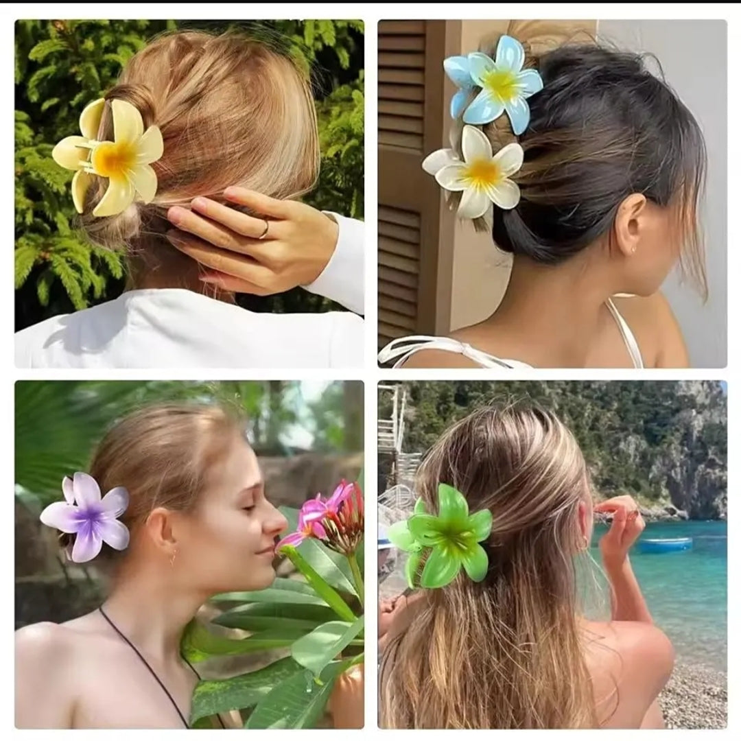 🌸🌼Beautiful Flower Hair Claw Clip – Elegant & Trendy! ✨🌸
‎