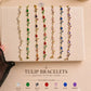 🌟🌟Modern Gold-Plated Multicolor Gemstone Bracelet ✨