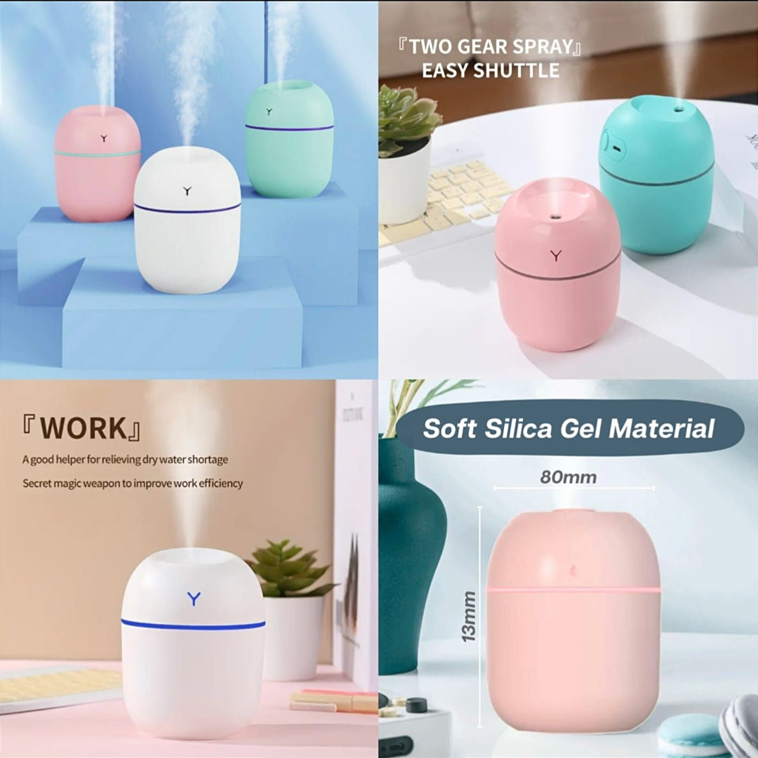 🌟🌼Mini USB Air Humidifier – Breathe Fresh, Feel Relaxed! 💧🌸